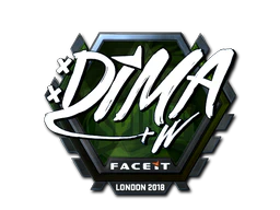 Sticker | Dima (Foil) | London 2018 image