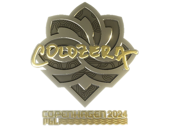 Sticker | coldzera (Gold) | Copenhagen 2024 image