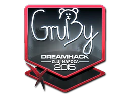 Sticker | GruBy (Foil) | Cluj-Napoca 2015 image