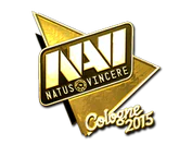 Sticker | Natus Vincere (Gold) | Cologne 2015 image