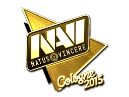 Sticker | Natus Vincere (Gold) | Cologne 2015 image