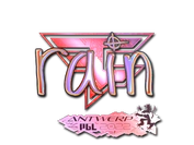 Sticker | rain (Holo) | Antwerp 2022 image