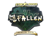 Sticker | FalleN (Gold) | Berlin 2019 image