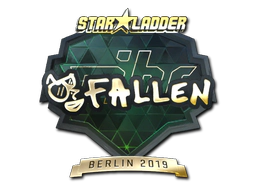 Sticker | FalleN (Gold) | Berlin 2019 image