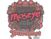 Sticker | Moseyuh | Budapest 2025 image