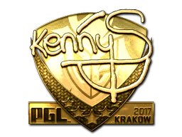 Sticker | kennyS (Gold) | Krakow 2017 image