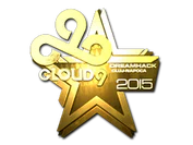 Sticker | Cloud9 (Gold) | Cluj-Napoca 2015 image