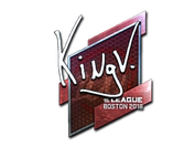 Sticker | kNgV- (Foil) | Boston 2018 image