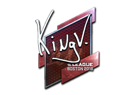 Sticker | kNgV- (Foil) | Boston 2018 image