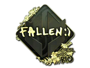 Sticker | FalleN (Gold) | Rio 2022 image