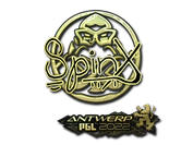 Sticker | Spinx (Gold) | Antwerp 2022 image