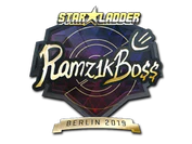 Sticker | Ramz1kBO$$ (Gold) | Berlin 2019 image