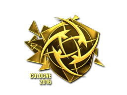 Sticker | Ninjas in Pyjamas (Gold) | Cologne 2016