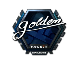 Sticker | Golden (Foil) | London 2018 image