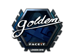 Sticker | Golden (Foil) | London 2018 image