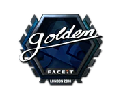 Sticker | Golden (Foil) | London 2018 image