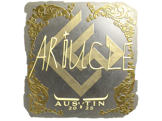Sticker | Ariucle (Gold) | Austin 2025