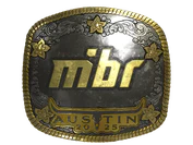 Sticker | MIBR (Gold) | Austin 2025 image