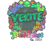 Sticker | vexite (Holo) | Budapest 2025 image