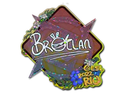 Sticker | Brollan (Glitter) | Rio 2022 image
