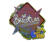 Sticker | Brollan (Glitter) | Rio 2022 image