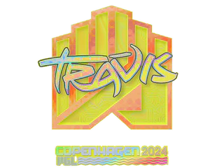 Sticker | TRAVIS (Holo) | Copenhagen 2024