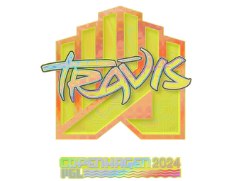 Sticker | TRAVIS (Holo) | Copenhagen 2024 image