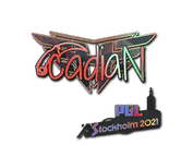 Sticker | cadiaN (Holo) | Stockholm 2021 image