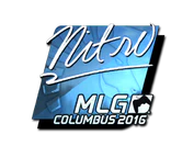 Sticker | nitr0 (Foil) | MLG Columbus 2016 image