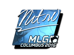 Sticker | nitr0 (Foil) | MLG Columbus 2016 image