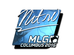 Sticker | nitr0 (Foil) | MLG Columbus 2016 image