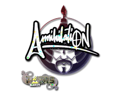 Sticker | ANNIHILATION (Glitter) | Paris 2023 image