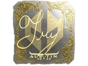 Sticker | TRY (Gold) | Austin 2025 image