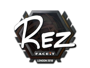 Sticker | REZ | London 2018 image