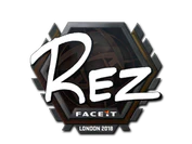 Sticker | REZ | London 2018 image