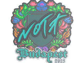 Sticker | nota (Embroidered) | Budapest 2025