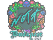 Sticker | nota (Embroidered) | Budapest 2025 image