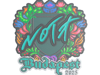 Sticker | nota (Embroidered) | Budapest 2025 image