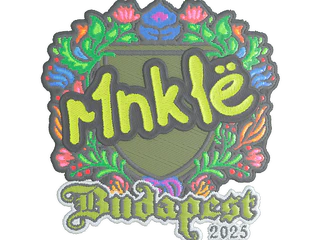 Sticker | r1nkle (Embroidered) | Budapest 2025