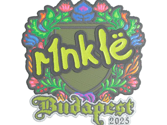 Sticker | r1nkle (Embroidered) | Budapest 2025 image