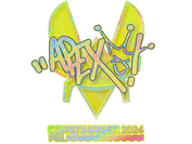 Sticker | apEX (Holo) | Copenhagen 2024 image