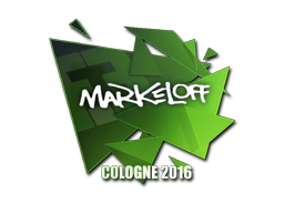 Sticker | markeloff | Cologne 2016 image
