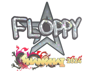 Sticker | floppy (Glitter) | Shanghai 2024