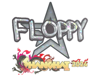 Sticker | floppy (Glitter) | Shanghai 2024 image