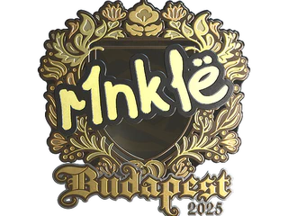 Sticker | r1nkle (Gold) | Budapest 2025