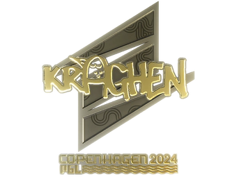 Sticker | kraghen (Gold) | Copenhagen 2024 image