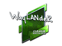 Sticker | wayLander (Foil) | Boston 2018 image