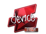 Sticker | device (Foil) | Atlanta 2017 image