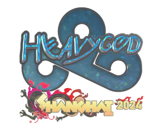 Sticker | Heavygod (Glitter) | Shanghai 2024