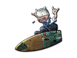 Sticker | Fire Serpent Surf K (Foil) image